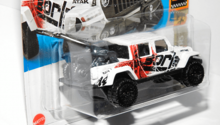 Машинка Базова Hot Wheels '20 Jeep Gladiator Baja Blazers 1:64 HCW66 White - Retromagaz, image 3