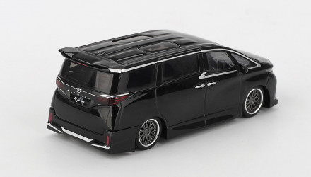 Машинка Premium MINI GT Toyota Alphard 40 KUHL 1:64 MGT01179-CH Black - Retromagaz, image 2