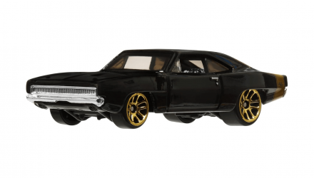 Тематична Машинка Hot Wheels 1968 Dodge Charger Dominic Toretto Fast & Furious 1:64 HNR88/HRW50 Black - Retromagaz, image 1