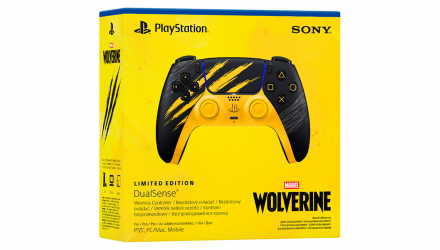 Геймпад Беспроводной Sony PlayStation 5 DualSense Marvel's Wolverine Yellow Limited Edition Новый - Retromagaz, image 5
