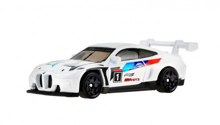 Машинка Базова Hot Wheels BMW M4 GT3 HW Starting Grid 1:64 JNG69 White - Retromagaz, image 1