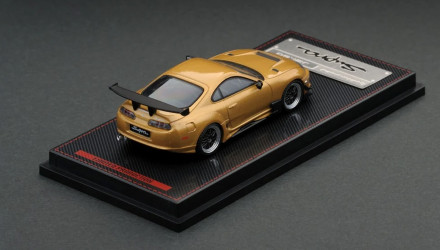 Машинка Premium Ignition Model Toyota Supra (JZA80) RZ 1:64 IG1866 Gold - Retromagaz, image 2