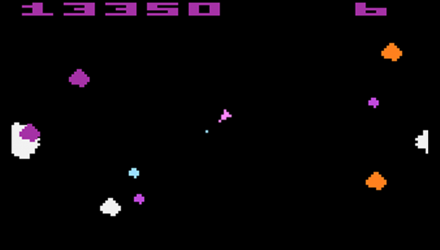 Гра Atari 2600 Asteroids Black Б/У - Retromagaz, image 3