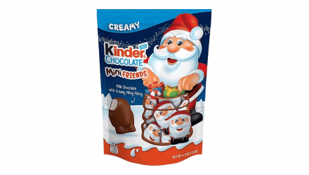 Конфеты Kinder Шоколадные Mini Friends Santa с Молоком 122g - Retromagaz, image 1