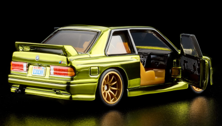 Машинка Premium Hot Wheels 1991 BMW M3 Red Line Club RLC 1:64 JJY68 Green - Retromagaz, image 2