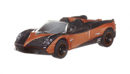 Тематическая Машинка Matchbox Pagani Huayra Roadster Super Chase Moving Parts 1:64 FWD28/HVN20 Orange - Retromagaz, image 1