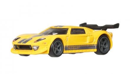 Машинка Premium Hot Wheels Ford GT Boulevard 1:64 JHW26 Yellow - Retromagaz, image 1