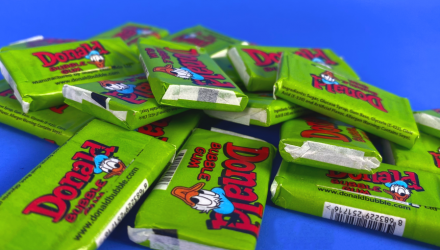 Набор Жевательная Резинка 100шт Donald Bubble Gum Red Blue Yellow Green 4,5g - Retromagaz, image 2