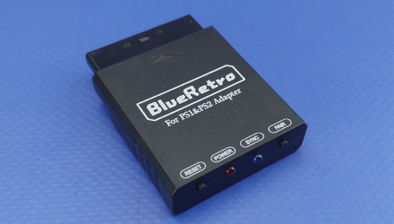 Адаптер RetroScaler PlayStation 2 BlueRetro Gamepad Connector - Bluetooth Connector Black Новый - Retromagaz, image 1