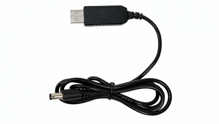 Кабель RMC Питание для Роутера от PowerBank 12V USB 2.0 - DC 5.5x2.1 1m - Retromagaz, image 2