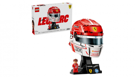 Конструктор Lego Шолом Шарля Леклера з команди Scuderia Ferrari HP Editions Sports 43014 Новий - Retromagaz, image 1