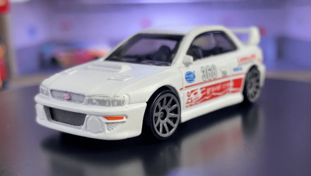 Машинка Базовая Hot Wheels '98 Subaru Impreza 22B STi-Version The `90S 1:64 HTB12 White - Retromagaz, image 2