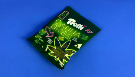 Набор Конфеты Жевательные Trolli Cannabites 150g 24шт - Retromagaz, image 1