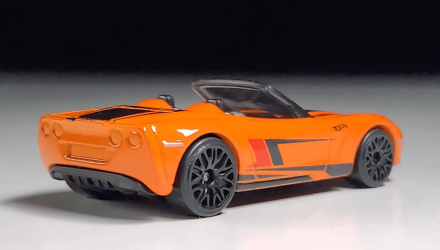 Машинка Базова Hot Wheels Corvette C6 Roadsters 1:64 HTC14 Orange - Retromagaz, image 3