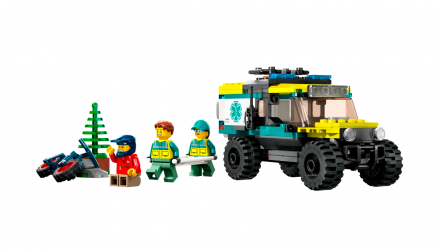 Конструктор Lego 4x4 Off-Road Ambulance Rescue City 40582 Новий - Retromagaz, image 1