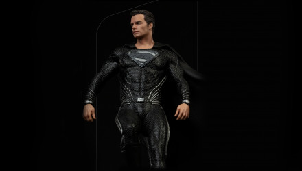 Фигурка Iron Studios DC Comics Superman Black Suit Art Scale 1/10 300mm DCCJLE41321-10 - Retromagaz, image 4