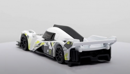 Машинка Базовая Hot Wheels Peugeot Peugeot 9X8 Hypercar Exotics 1:64 HYW11 White - Retromagaz, image 5