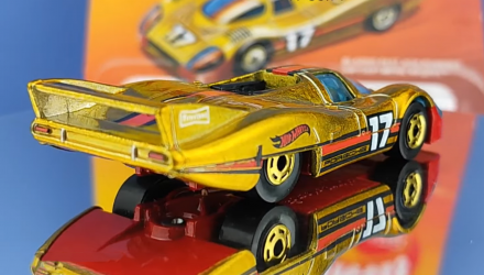 Тематическая Машинка Hot Wheels Porsche 917 LH The Hot Ones 1:64 JBY75 Yellow - Retromagaz, image 3
