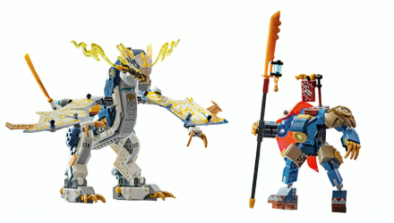 Конструктор Lego Без Фигурок Розбойник Робот-Всадник на Драконе Ninjago 71843 Новый - Retromagaz, image 4