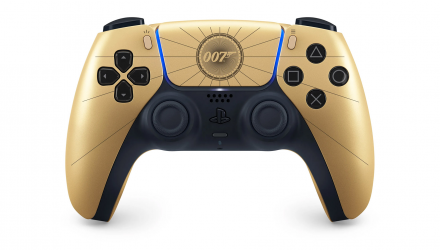 Геймпад Беспроводной Sony PlayStation 5 Dualsense 007 First Light Limited Edition Gold Новый - Retromagaz, image 1
