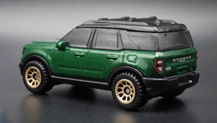 Машинка Велике Місто Matchbox 2022 Ford Bronco Sport Adventure 1:64 HVN67 Green - Retromagaz, image 3