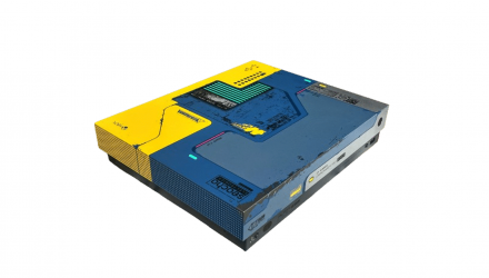 Консоль Microsoft Xbox One X Cyberpunk 2077 Limited Edition 1TB Yellow Blue Без Геймпада Б/У - Retromagaz, image 1