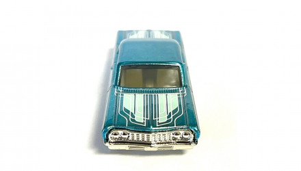 Машинка Базовая Hot Wheels '64 Impala Layin Low 1:64 JJM18 Blue - Retromagaz, image 3
