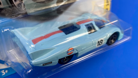 Машинка Базовая Hot Wheels Porsche 917 LH Gulf Project Cars 2 Legends of Speed 1:64 FJV93 Blue - Retromagaz, image 5