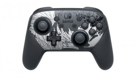 Геймпад Бездротовий Nintendo Switch Pro Controller Monster Hunter Rise Sunbreak Edition Black Новий - Retromagaz, image 1