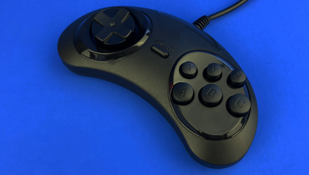 Набор Консоль Sega Mega Drive 2 MK-1631 USA Black Б/У  + Геймпад Проводной RMC MDSJ-6000 Новый 2шт + Сборник Игр 112 in 1 Без Повторов Английская Версия - Retromagaz, image 8