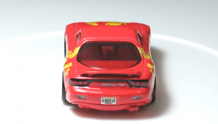 Машинка Premium Hot Wheels Mazda RX-7 FD Fast & Furious 1:64 GJR65 Red - Retromagaz, image 6