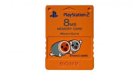 Карта Памяти Sony PlayStation 2 SCPH-10020 Taiko no Tatsujin Limited Edition 8MB Orange Б/У - Retromagaz, image 1