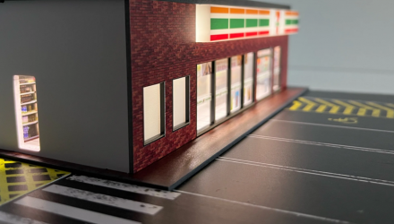 Діорама G-Fans 7-Eleven Diorama 1:64 710020 Black - Retromagaz, image 3