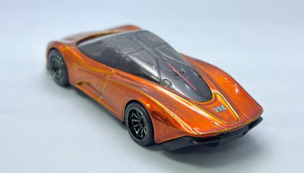 Машинка Базовая Hot Wheels McLaren Speedtail Super Treasure Hunt STH Exotics 1:64 JBC44 Orange - Retromagaz, image 2