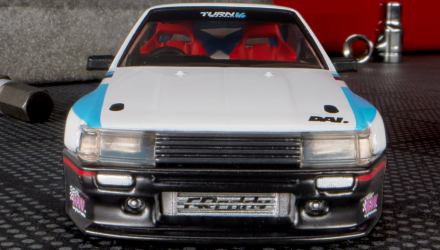 Машинка Premium Hot Wheels Toyota Corolla Levin (AE86) Custom Elite 64 1:64 JCV06 White - Retromagaz, image 5