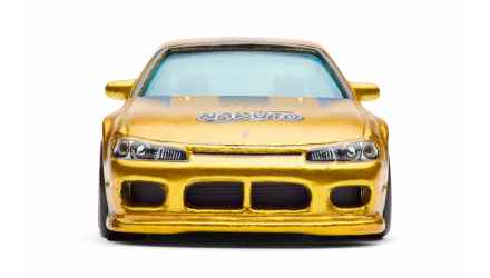 Машинка Premium Hot Wheels Naruto Nissan Silvia (S15) Mattel Creations Collaboratory 1:64 JNN04 Yellow - Retromagaz, image 5