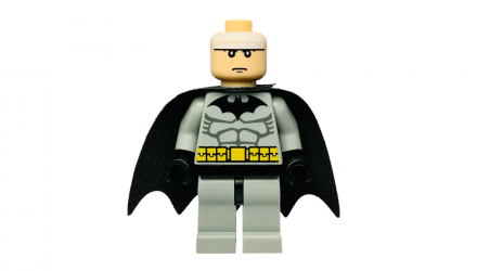 Фігурка Lego DC Batman Light Bluish Gray Suit Black Mask Super Heroes bat001 Б/У - Retromagaz, image 4