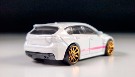 Машинка Базовая Hot Wheels Subaru WRX STI J-Imports 1:64 HKK62 White - Retromagaz, image 3