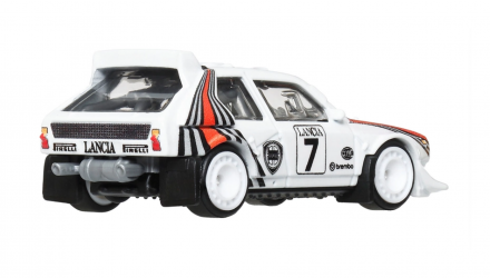 Машинка Premium Hot Wheels Lancia Delta S4 Thrill Climbers 1:64 JKF01 White - Retromagaz, image 3