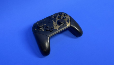 Геймпад Бездротовий Nintendo Switch Pro Controller Monster Hunter Rise Edition Black Новий - Retromagaz, image 2