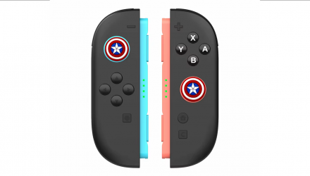 Накладки на Стики 2шт RMC Capitan America PlayStation 5 4 3 2 1 Xbox Series One 360 Switch 2 Red Blue - Retromagaz, image 4