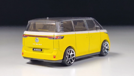 Машинка Базовая Hot Wheels Volkswagen ID. Buzz Green Speed 1:64 HKG51 Yellow - Retromagaz, image 3