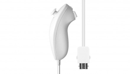 Набір Контролер 2шт Дротовий Nintendo Wii RVL-004 Nunchuk White 1m Б/У - Retromagaz, image 4