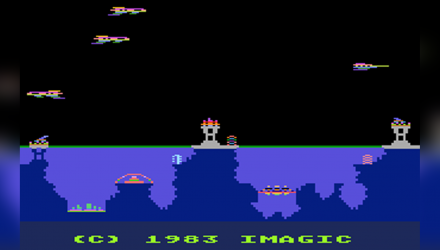Гра Atari 2600 Atlantis Black Б/У - Retromagaz, image 5