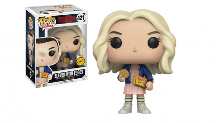Фігурка FUNKO POP! Stranger Things Одинадцять з Вафлями Eggos 95mm 13318-PX-1T3 Chase - Retromagaz, image 3