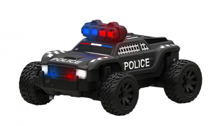 Машинка Радиоуправляемая TurboRacing C82 RC Off-Road Police Car 1:64 Black - Retromagaz, image 2