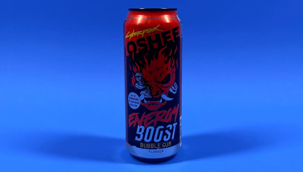 Набор Напиток Энергетический Oshee Cyberpunk Energy Boost Bubble Gum 500ml 12шт - Retromagaz, image 1