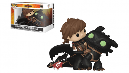 Фігурка FUNKO POP! Як Приборкати Дракона Делюкс Гикавка з Беззубиком How to Train Your Dragon Rides Deluxe Hiccup with Toothless 149mm 123 81181 - Retromagaz, image 3