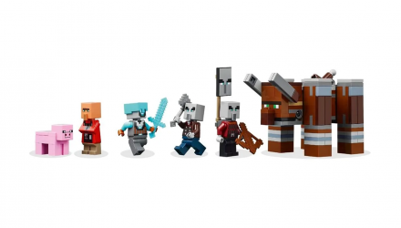Конструктор Lego Аванпост Hозбійників та Cпустошувач Minecraft 21278 Новий - Retromagaz, image 5
