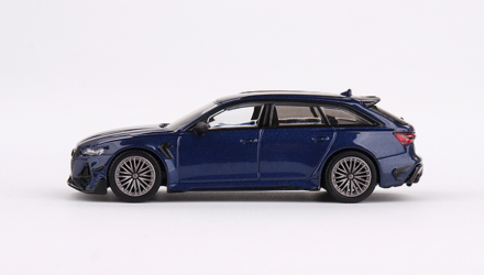 Машинка Premium MINI GT Audi ABT RS6-R 1:64 Blue - Retromagaz, image 4